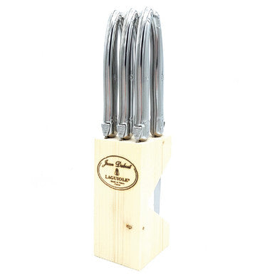 6 Stainless Steel Steak Knives