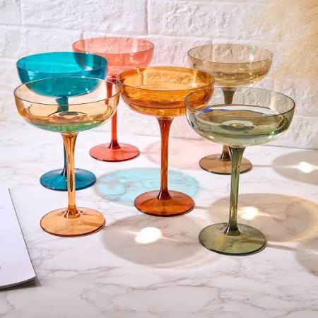 Coupe Acrylic Glassware