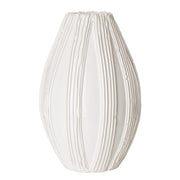 Alpine Olive Vase, White