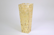 12 in. High Tapered Glass Vase