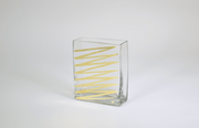 6 in. Rectangular Glass Vase